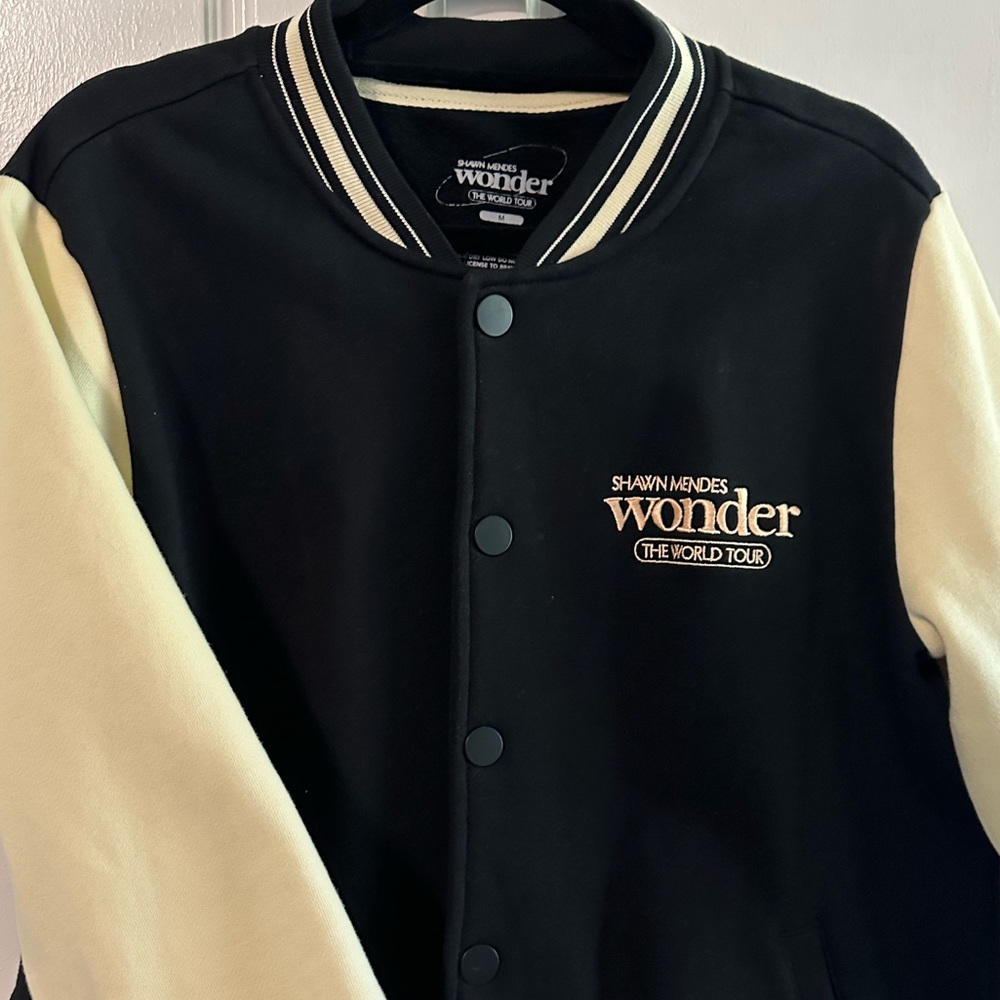 Shawn Mendes Wonder Tour Crew Varsity Jacket